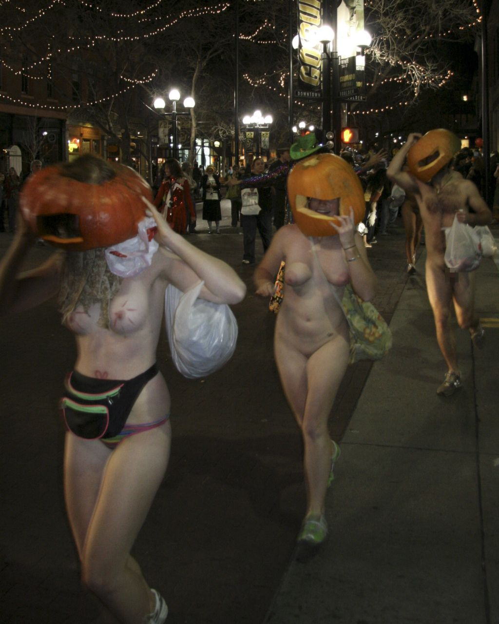 Nudity in halloween